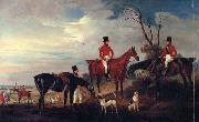 John Ferneley John,Henry and Francis Grant at Melton oil painting artist